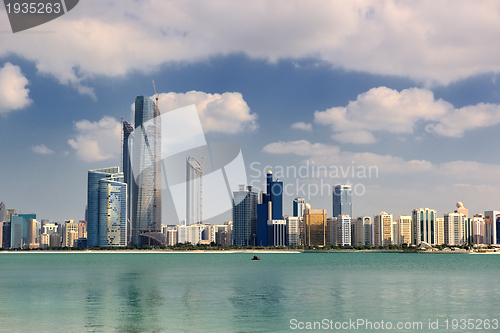 Image of abu dhabi cityscape