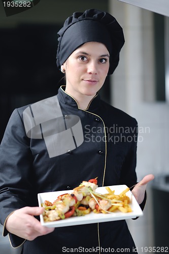 Image of chef preparing meal