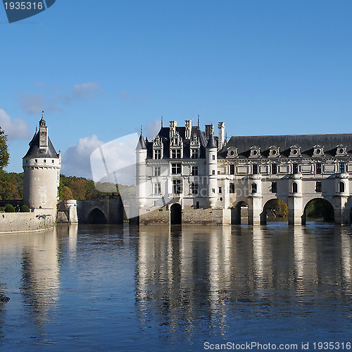 Image of Chenonceau castle , Loire valley , France