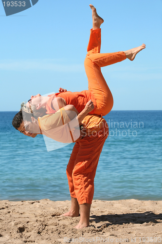 Image of Couple having fun