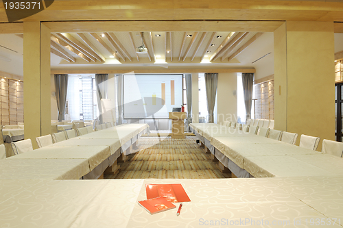 Image of Empty business conference room