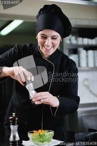 Image of chef preparing meal