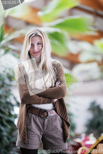 Image of portrait of a beautiful young woman