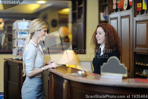 Image of hotel reception