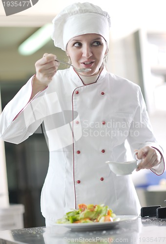 Image of chef preparing meal