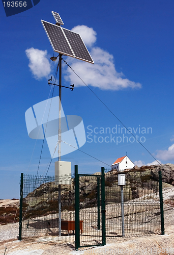 Image of Solar power station