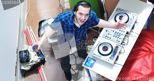 Image of dj on party event