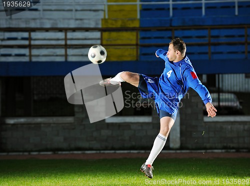 Image of football player in action