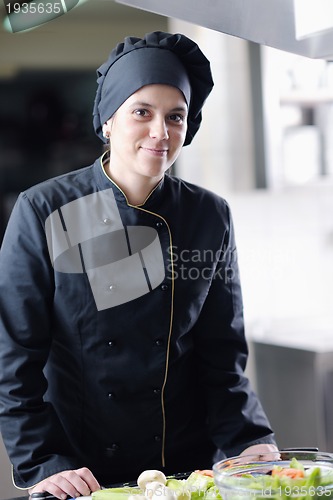 Image of chef preparing meal