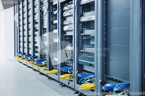 Image of network server room