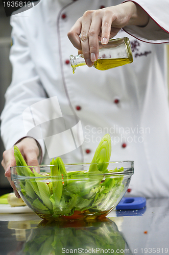 Image of chef preparing meal