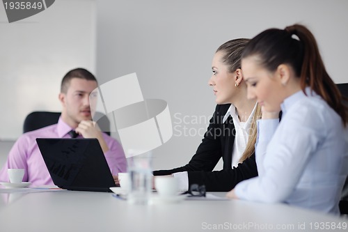 Image of business people group on meeting