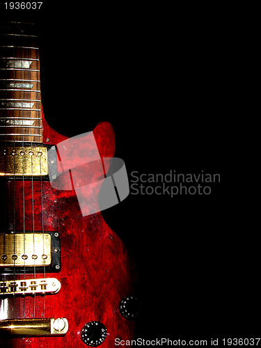 Image of electric guitar