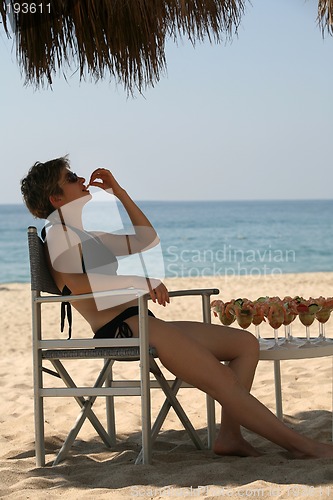 Image of Lunch on the beach