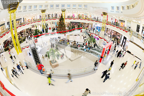 Image of Interior of a shopping mall