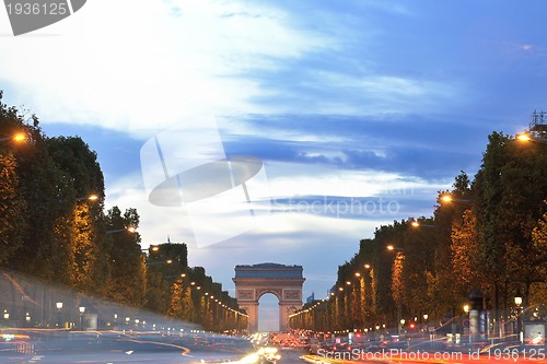 Image of Arc de Triomphe, Paris,  France