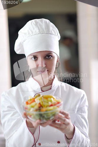 Image of chef preparing meal