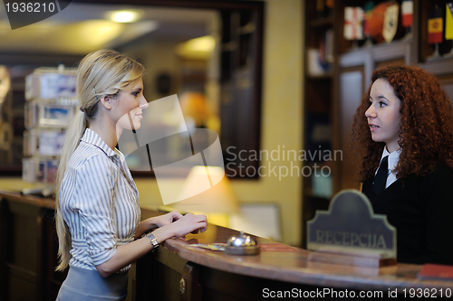 Image of hotel reception