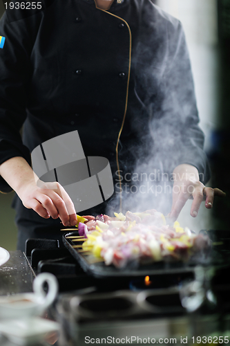 Image of chef preparing meal