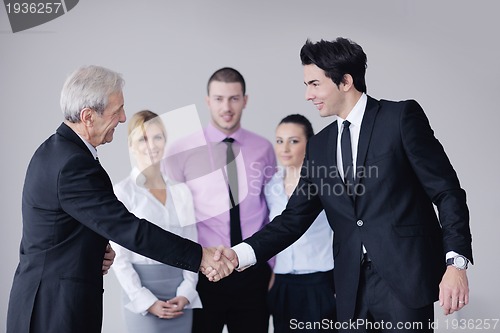 Image of business people group on meeting