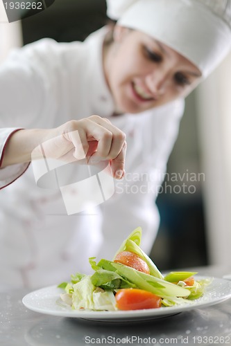 Image of chef preparing meal