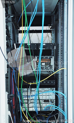 Image of network server room