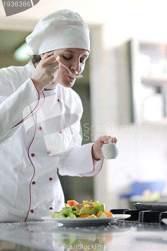 Image of chef preparing meal