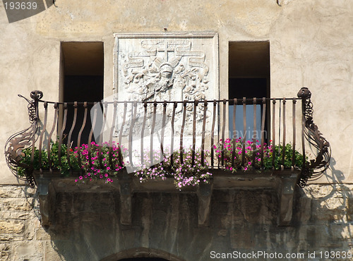 Image of Old balcony