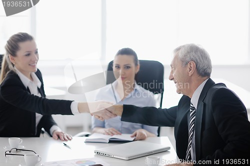 Image of business people group on meeting