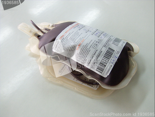 Image of blood donate bag