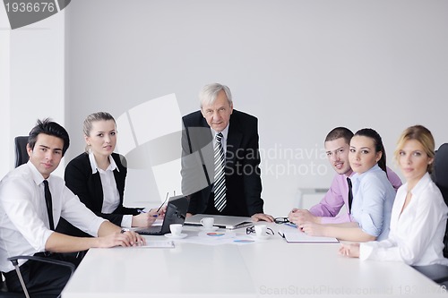 Image of business people group on meeting