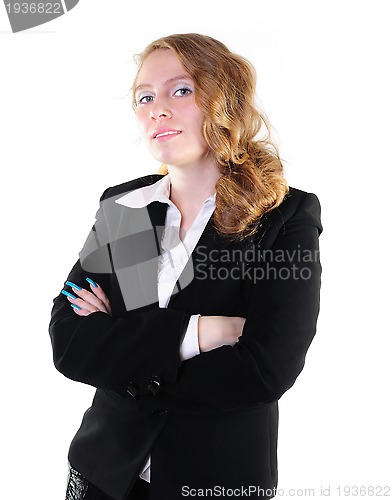 Image of Smiling businesswoman 