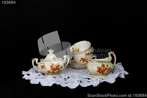 Image of Enlish tea set