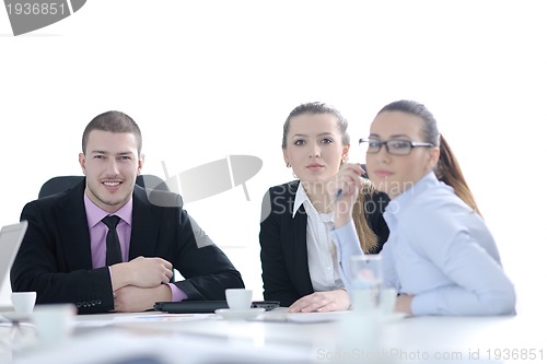 Image of business people group on meeting