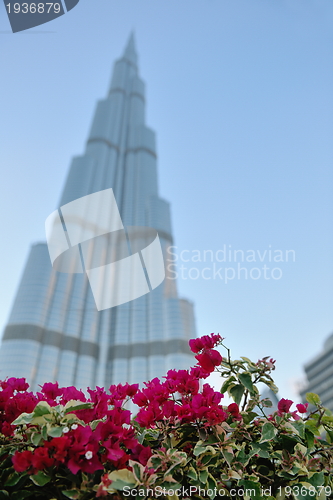 Image of dubai burj khalifa skyscraper