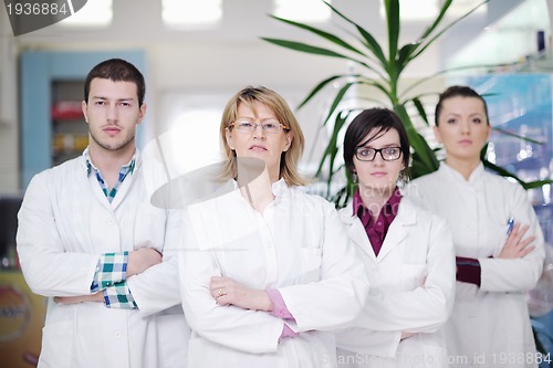 Image of pharmacy drugstore people team