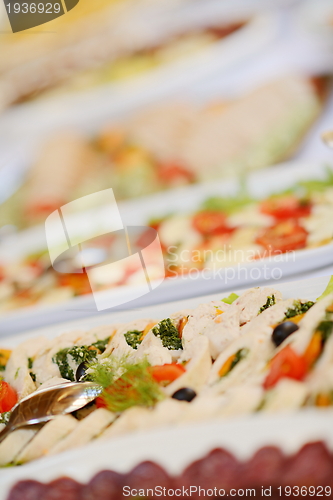 Image of catering food