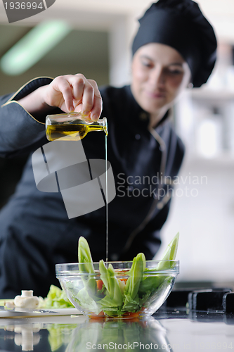 Image of chef preparing meal