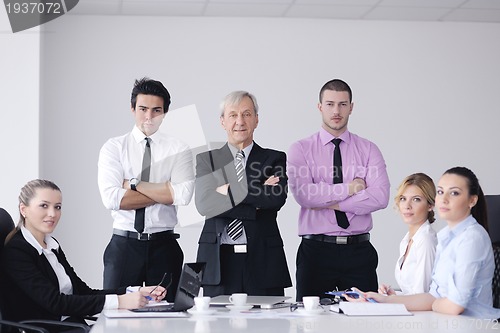 Image of business people group on meeting
