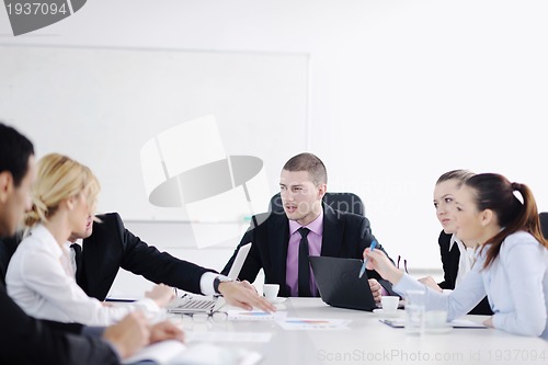 Image of business people group on meeting