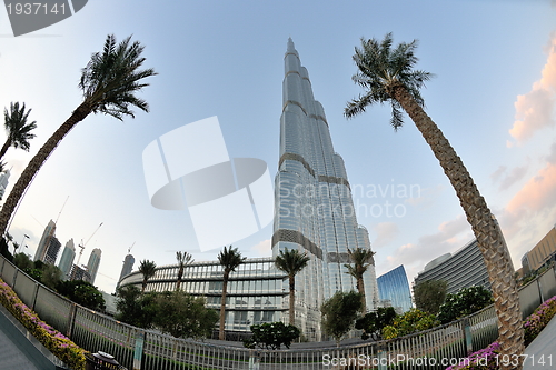 Image of dubai burj khalifa skyscraper