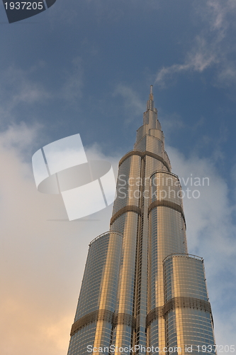 Image of dubai burj khalifa skyscraper