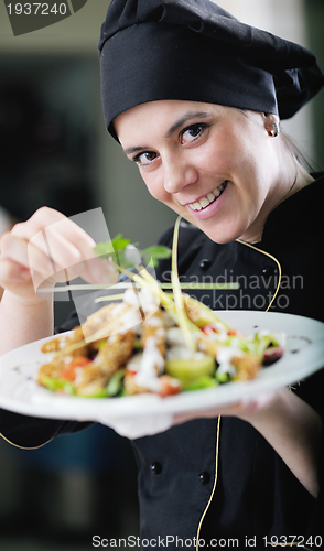 Image of chef preparing meal
