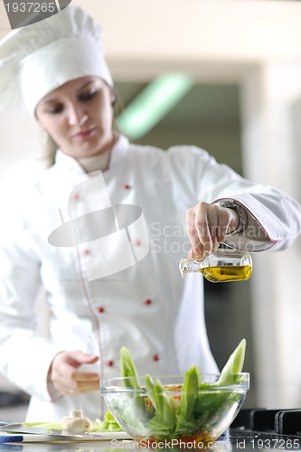 Image of chef preparing meal