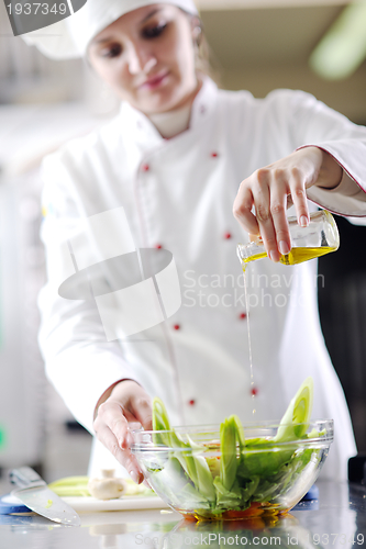 Image of chef preparing meal