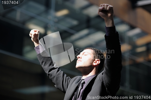 Image of business man freedom