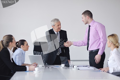 Image of business people group on meeting