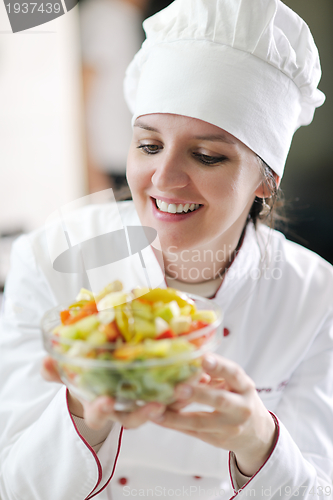 Image of chef preparing meal
