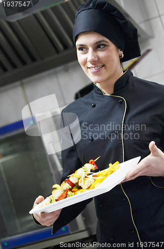 Image of chef preparing meal