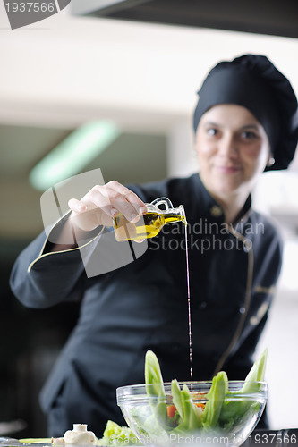 Image of chef preparing meal